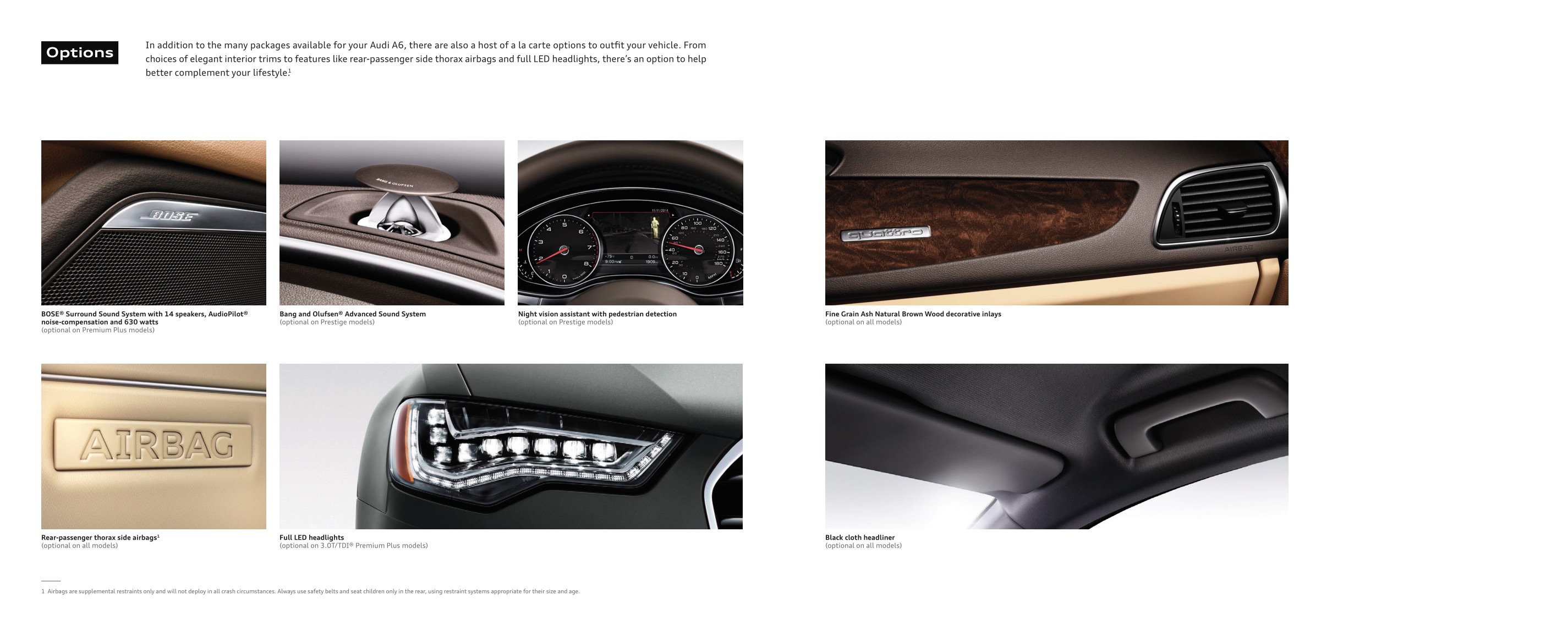 2015 Audi A6 Brochure Page 3